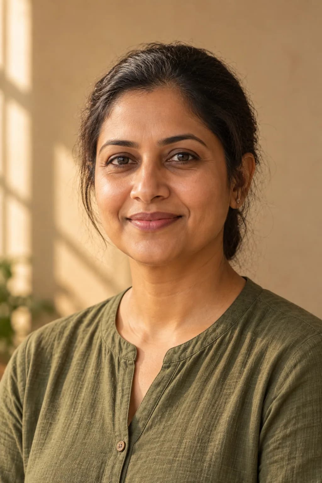 Senior teacher portrait